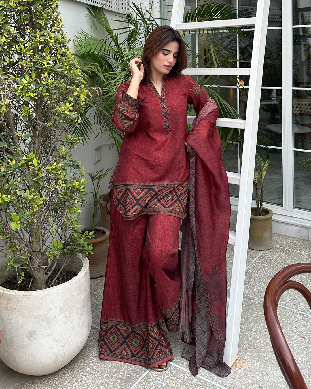 Burnt Maroon