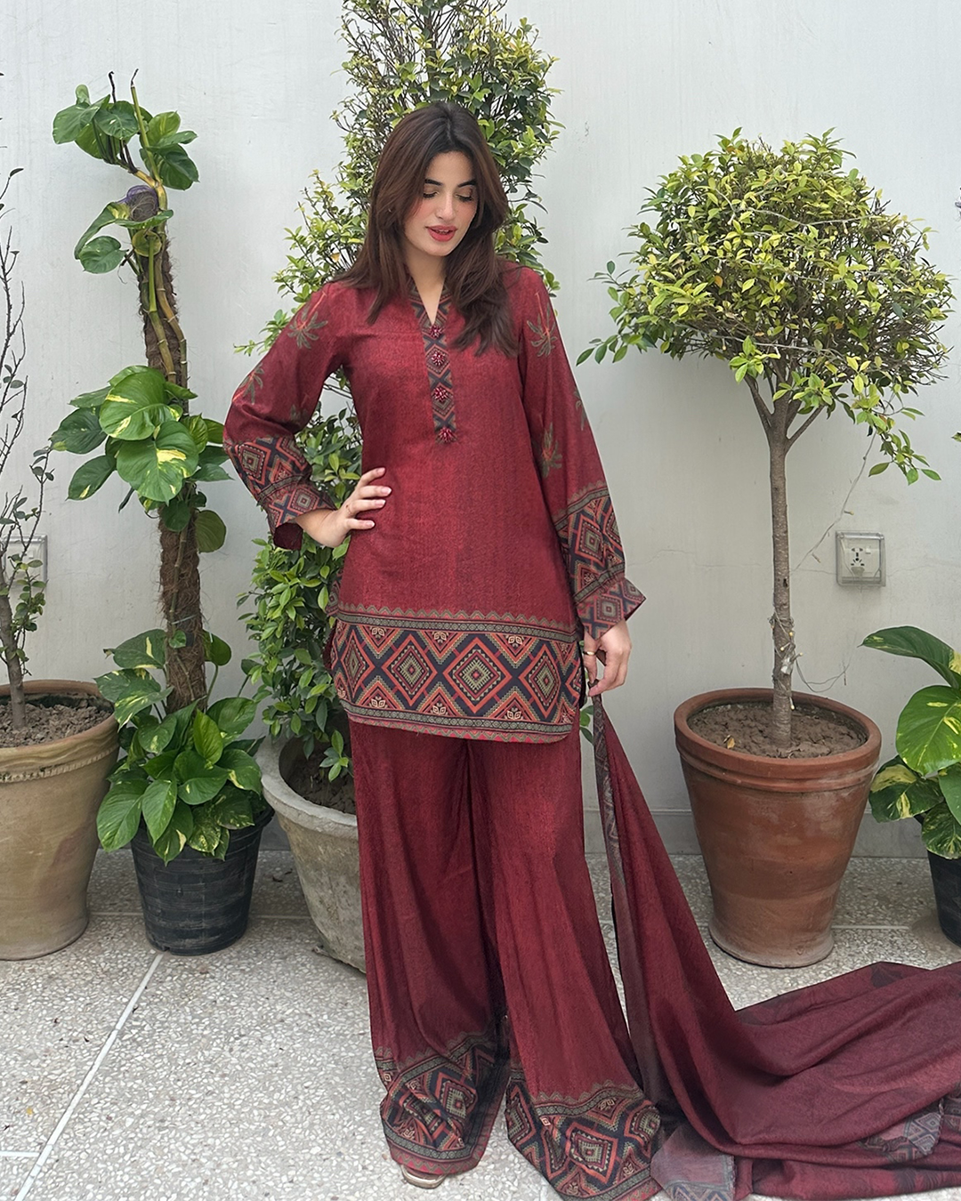Burnt Maroon